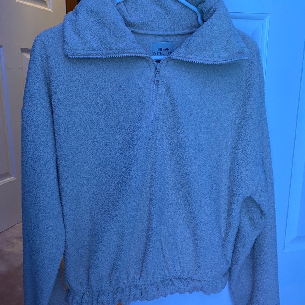 Urban Outfitters Sherpa Quarter Zip